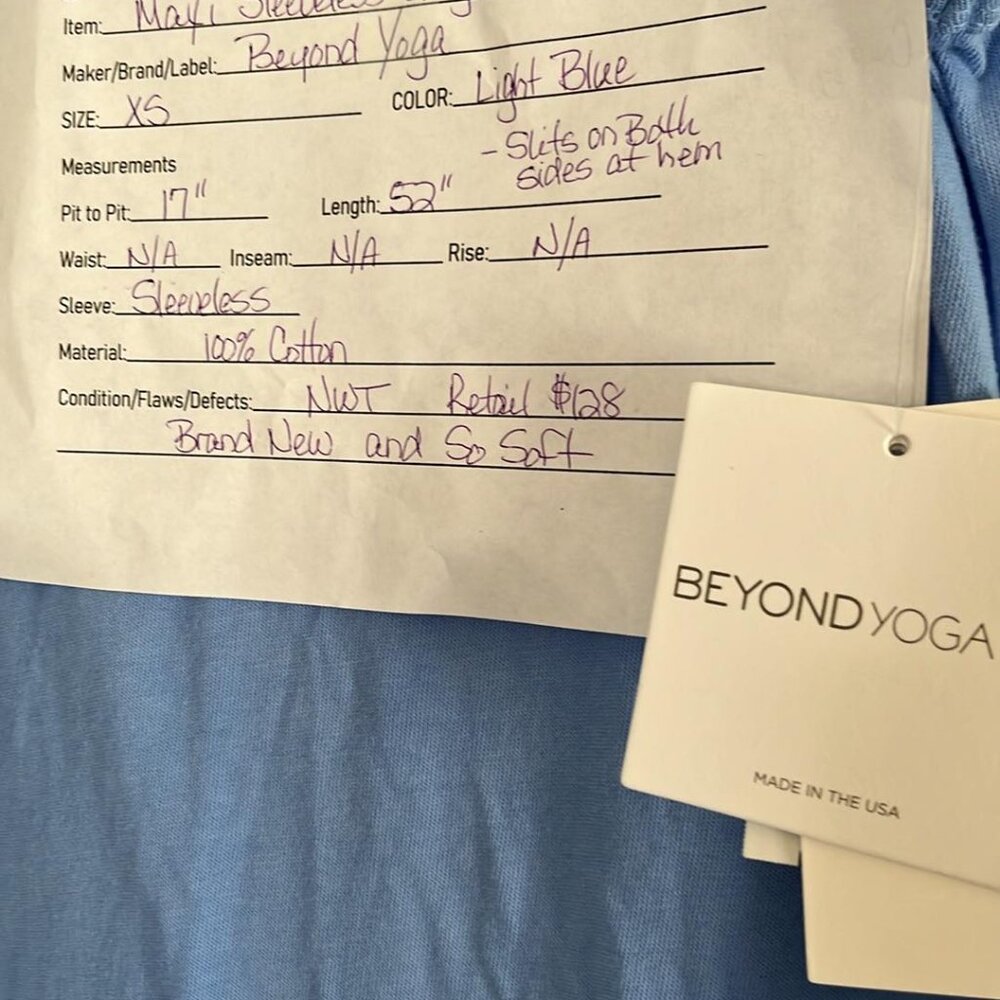 Beyond Yoga Loungewear Weekender Tank Dress SZ XS  Lagenlook Athleisure - Picture 2 of 9